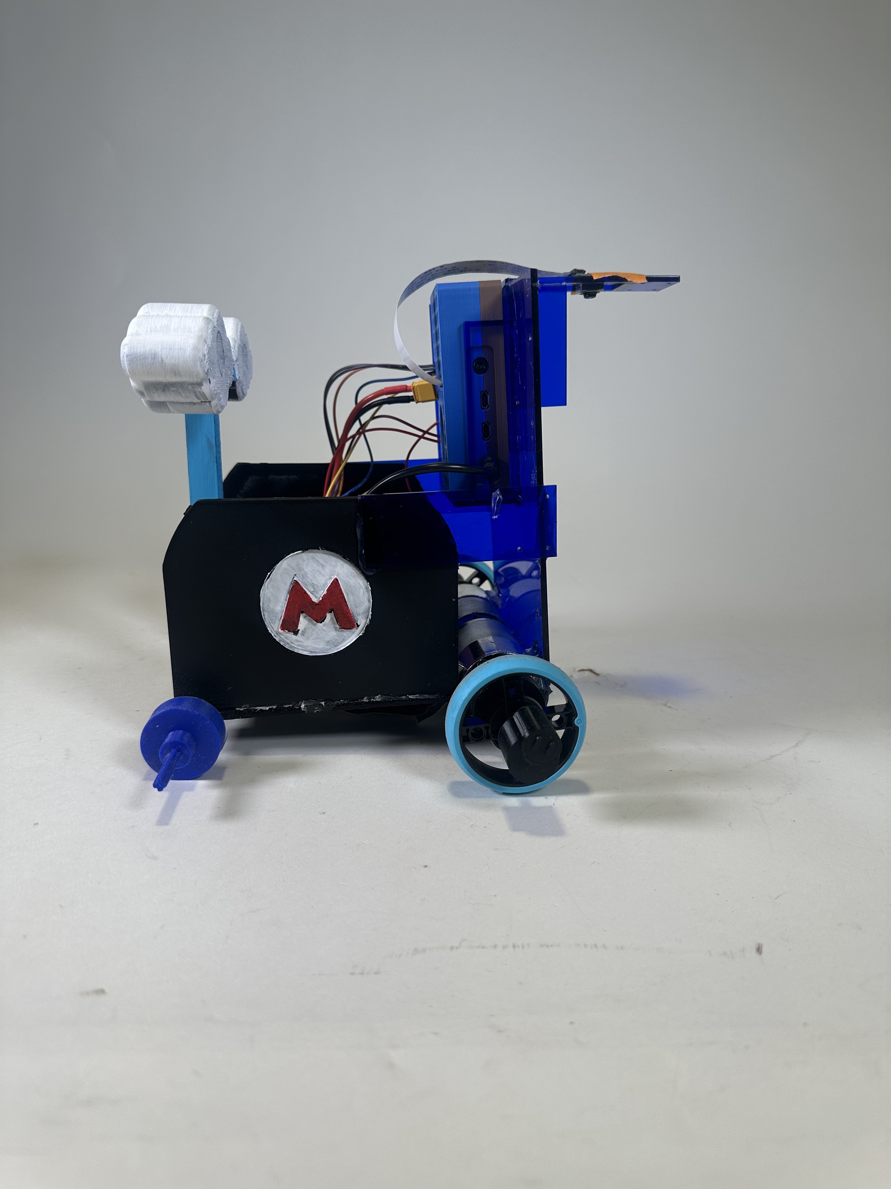 Vision-based line following robot