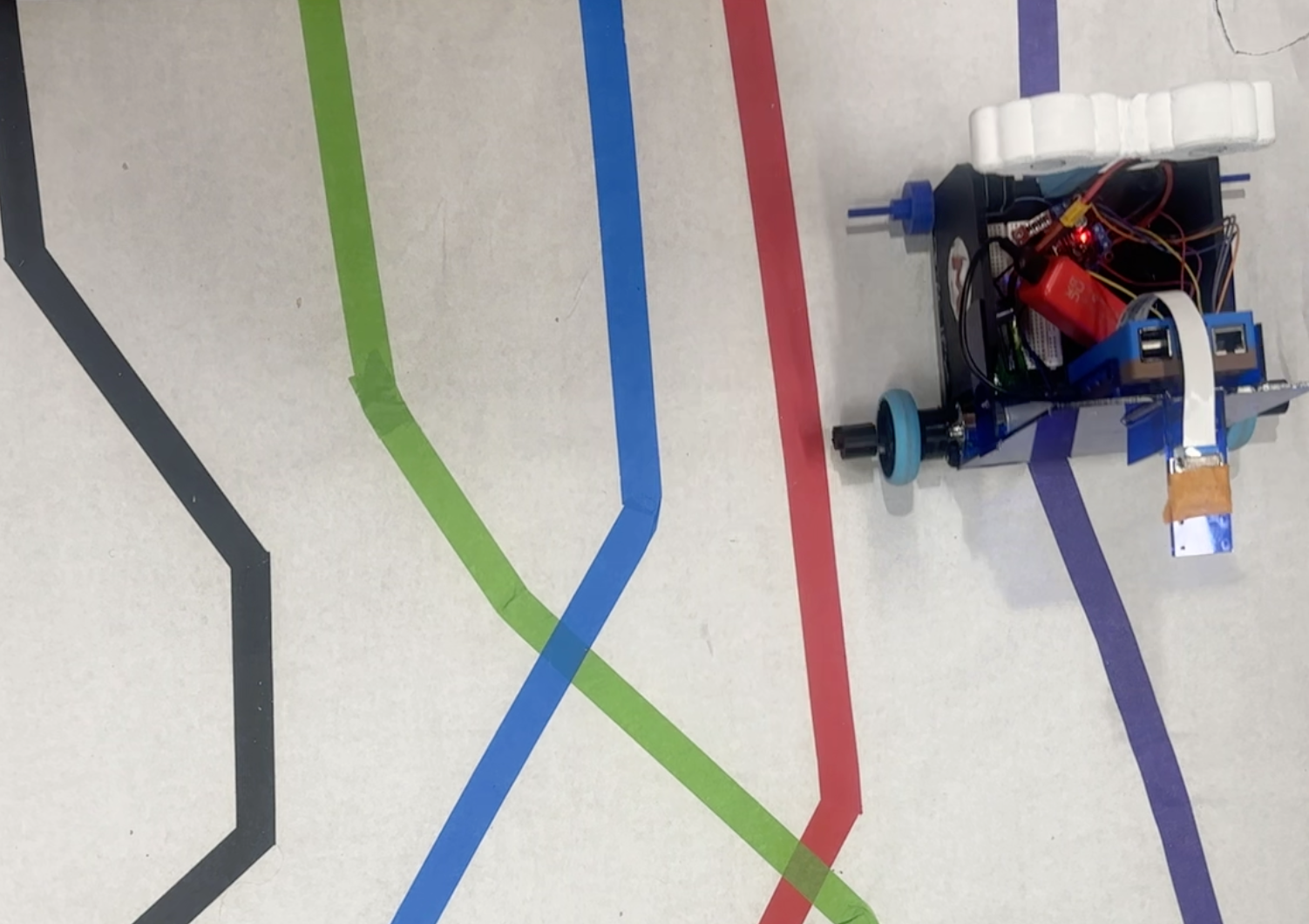 Vision Line Following Robot